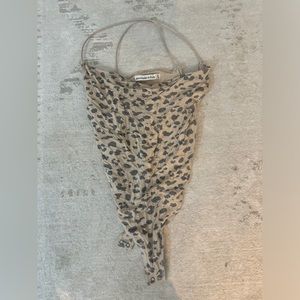 Leopard body suit